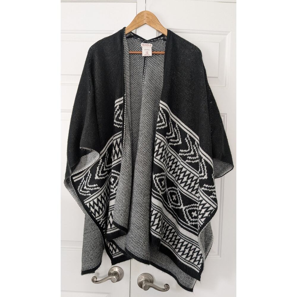 Merona Drapey Oversized Open Front Kimono Poncho